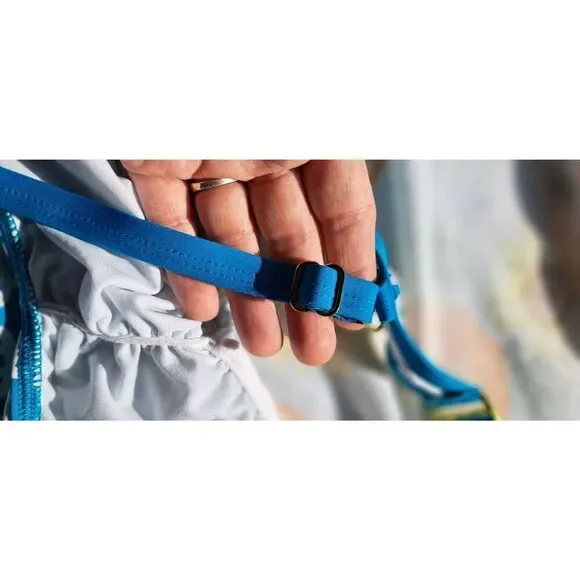 ALEX MARIE SIZE 14 TURQUOISE SWIMSUIT TOP WITH UNDERWIRE - Picture 4 of 6